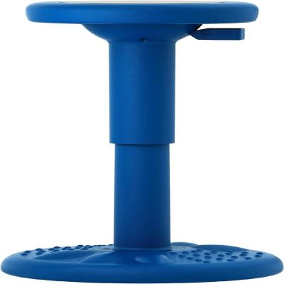 Active Chairs Adjustable Wobble Stool for Kids, Flexible Seating Improves Focus and Helps ADD/ADHD,  16.65-23.75-Inch Chair, Ages 13-18, Blue Image 1