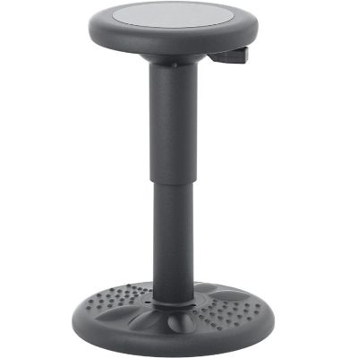 Active Chairs Adjustable Wobble Stool for Kids, Flexible Seating Improves Focus and Helps ADD/ADHD,  16.65-23.75-Inch Chair, Ages 13-18, Gray Image 1