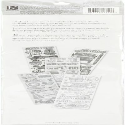 Adhesive Chipboard-Sweetie Birthday Image 2