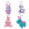 Adorable Easter Stuffed Character Assortment - 48 Pc. with Plush Variety Image 1