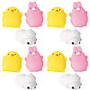 Adorable Mini Easter Animals Mochi Squishies - 72 Pc. Image 1