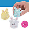 Adorable Mini Easter Bunny Pull-Back Toys with Speedy Fun - 12 Pc. Image 1