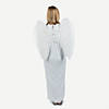 Adult Angel Costume with Angel Wings & Candle - Standard Image 1