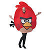 Adult Angry Birds Red Bird Costume Image 1