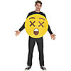Adult Dizzy Face Emoji Sandwich Board Costume Image 1