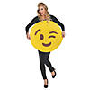 Adult Emoji Wink Costume - Standard Image 1