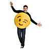 Adult Emoji Wink Costume - Standard Image 1