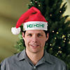 Adult &#8220;Ho! Ho! Ho!&#8221; Santa Hats - 12 Pc. Image 1
