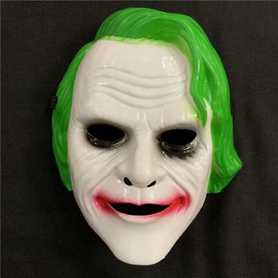 Adult Horror Props - Joker Clown Mask Image 1