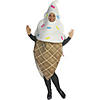 Adult Ice Cream Cone Costume - Standard Image 1