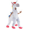 Adult Inflatable 4-Legged Unicorn Costume Image 1