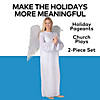 Adult&#8217;s Angel Gown with Wings - 2 Pc. Image 2