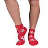 Adult&#8217;s Christmas Fuzzy Socks - 6 Pair Image 1