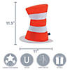 Adult&#8217;s Dr. Seuss&#8482; The Cat In The Hat&#8482; Stovepipe Hat Image 2
