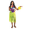 Adult&#8217;s Flowered Hula Skirts - 48 Pc. Image 1