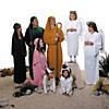 Adult&#8217;s Goldenrod Nativity Robe & Headpiece Image 3