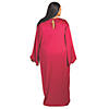 Adult&#8217;s Maroon Plus-Size Nativity Gown Image 1