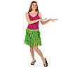 Adult&#8217;s Mini Hula Skirts - 12 Pc. Image 1
