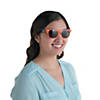 Adult&#8217;s Orange & Black Two-Tone Sunglasses - 12 Pc. Image 1
