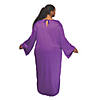 Adult&#8217;s Purple Plus-Size Nativity Gown Image 1