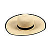 Adult&#8217;s Sun Hat with Black Band Image 1