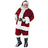 Adult&#8217;s Ultra Velvet Santa Suit Costume - Large Image 1