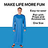 Adults Blue Wise Man Robe Polyester Nativity Costume - One Size Image 2