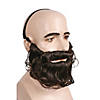 Adults Brown Bargain Biblical Beard with Mustache Image 1