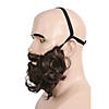 Adults Brown Bargain Biblical Beard with Mustache Image 2