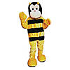 Adults Bumble Bee Mascot Costume Image 1