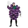 Adults Bunch of Grapes Purple Polyester Bodysuit Costume - Standard Image 1