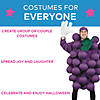 Adults Bunch of Grapes Purple Polyester Bodysuit Costume - Standard Image 1