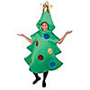 Adults Christmas Tree Polyester Costume - One Size Image 1