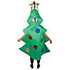Adults Christmas Tree Polyester Costume - One Size Image 1