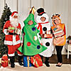 Adults Christmas Tree Polyester Costume - One Size Image 2