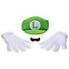 Adults Classic Elevated Super Mario Bros&#8482; Luigi Costume Accessory Kit Image 2