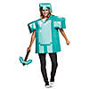 Adults Classic Minecraft&amp;#8482; Armor Costume - One Size 42-46 Image 1