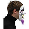 Adult's Clown Mask with Purple Beard Image 1
