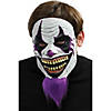 Adult's Clown Mask with Purple Beard Image 2