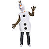 Adults Deluxe Disney's Frozen Olaf Costume Image 1