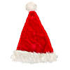 Adults Deluxe Santa Hat Image 1