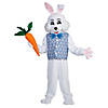Adults Easter Bunny Costume with Reversible Vest & Bowtie Image 1