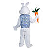 Adults Easter Bunny Costume with Reversible Vest & Bowtie Image 1
