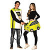 Adults Electric Car & Charger Couples Costume Image 1