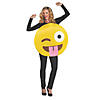 Adult's Emoji Tongue Costume Image 1