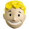 Adults Fallout&amp;#8482; Retro Vault Boy Plastic Mask - One Size Image 1