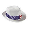 Adult's Fedora with Patriotic Band Image 1