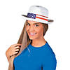 Adult's Fedora with Patriotic Band Image 1