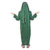 Adults Green Shepherd Polyester Nativity Costume with Headpiece - One Size Image 1