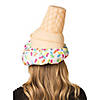 Adults Ice Cream Cone Hat Image 1